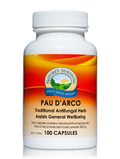 Pau D'Arco 500mg (100 capsules)