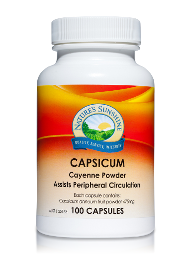 Capsicum 475mg (100 capsules)
