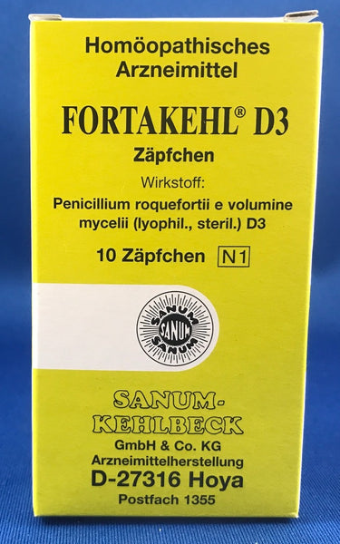 FORTAKEHL SUPPOSITORIES 4X IN AUSTRALIA OR IN GERMANY D3
