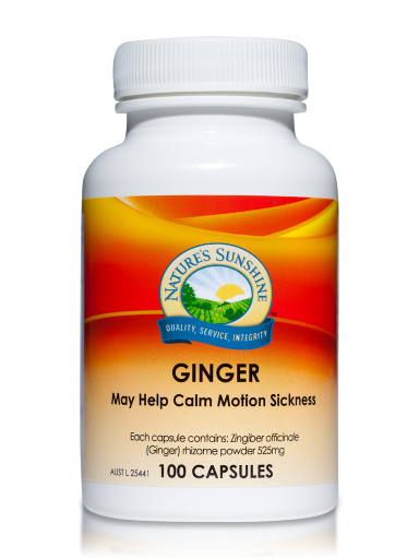 Ginger 525mg (100 capsules)