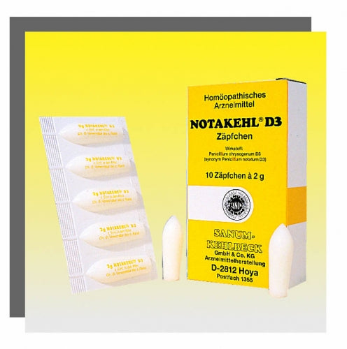 Notakehl D3 Suppositories (10 Capsules)