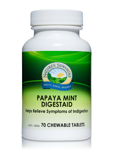 Papaya Mint Chewable 480mg (70 tablets)