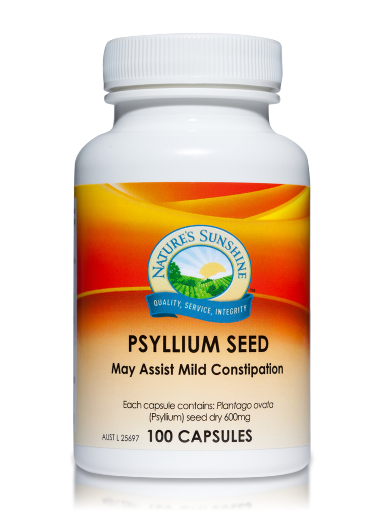 Psyllium Seed 600mg (100 capsules)