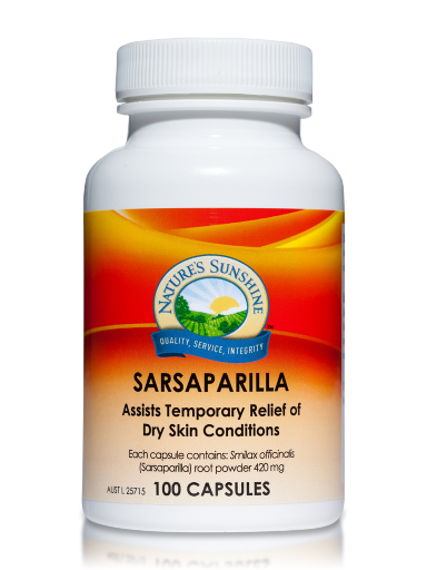 Sarsaparilla 420mg (100 capsules)