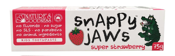 SNAPPY JAWS STRAWBERRY TOOTHPASTE